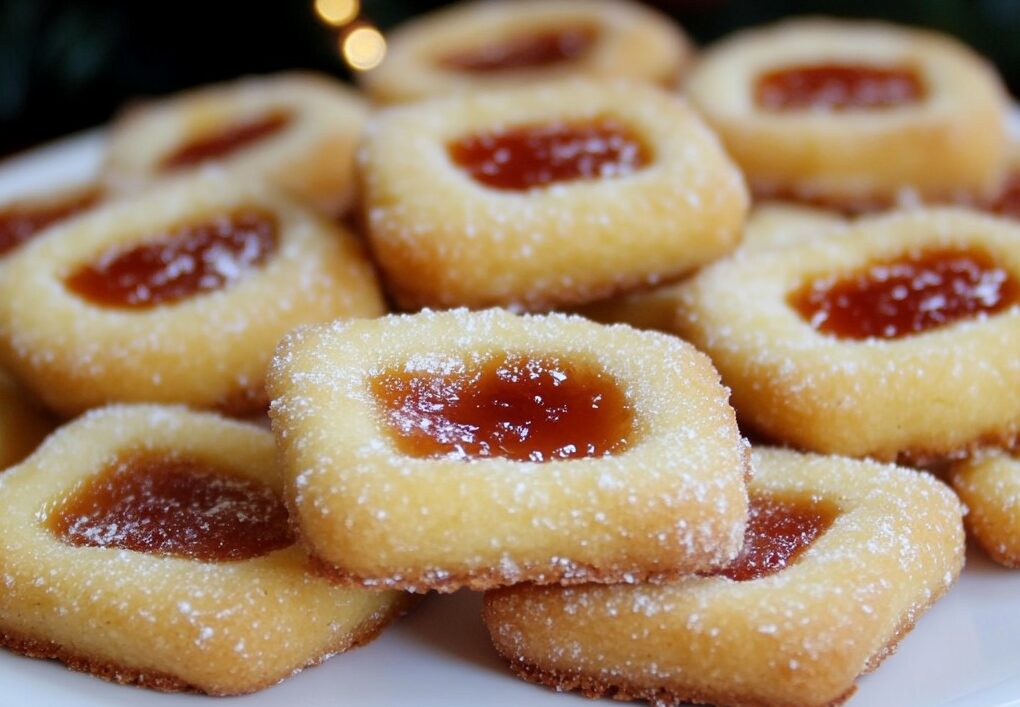 Bolachinhas Recheadas de Natal