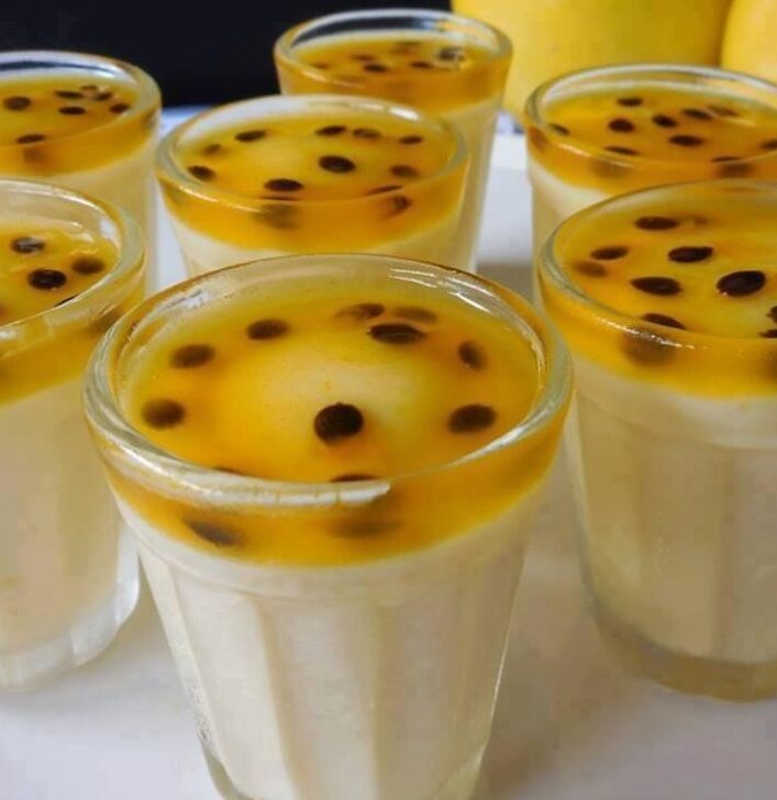 mousse de maracujá