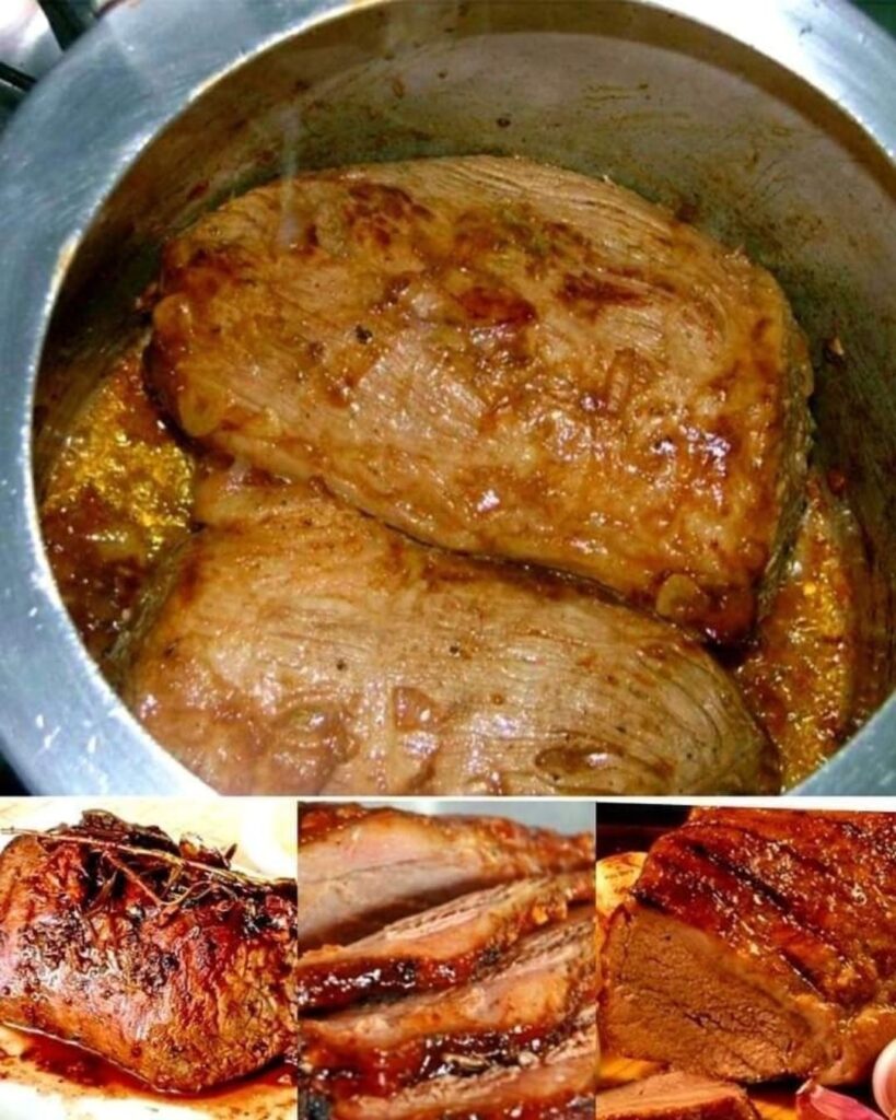 Carne ao vinho na panela de pressão