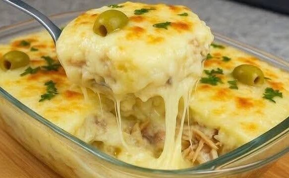 Escondidinho Cremoso de Frango
