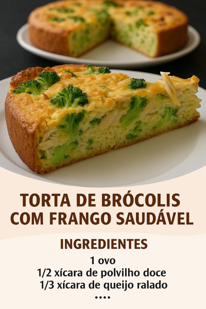 torta de brócolis