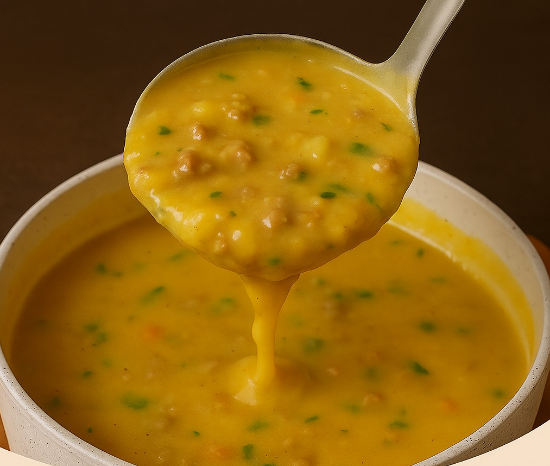 caldo cremoso